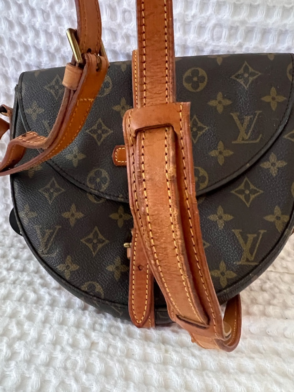 LOUIS VUITTON CHANTILLY MM SHOULDER BAG MONOGRAM M51233 871VI YQ01519 - Picture 3 of 14